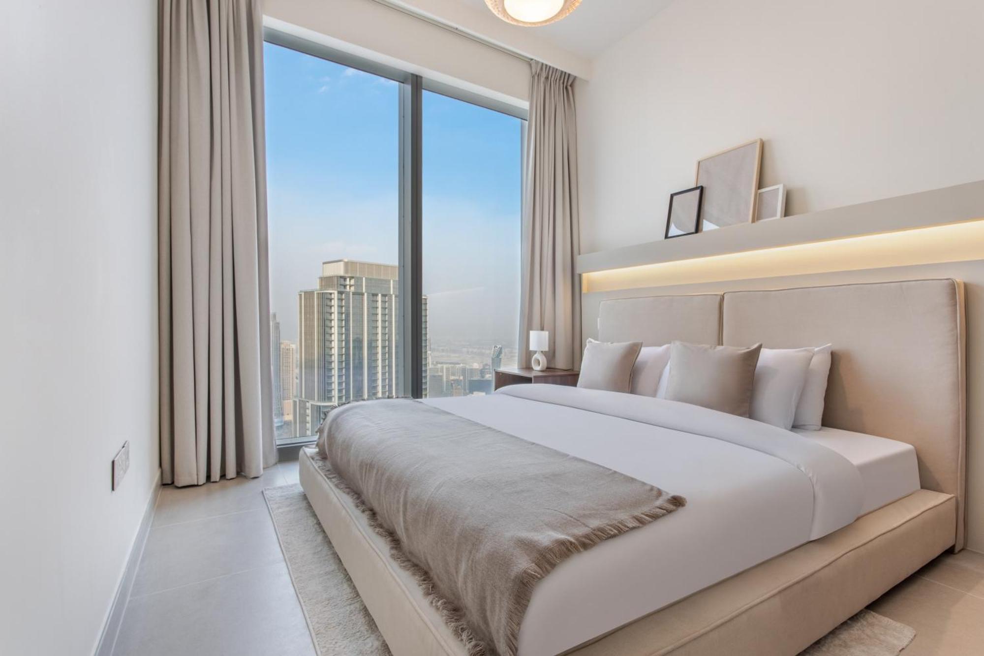 High Floor With Full Burj Khalifa View, Opera & Fountain - Downtown - Tower By Stayfinity Dubai