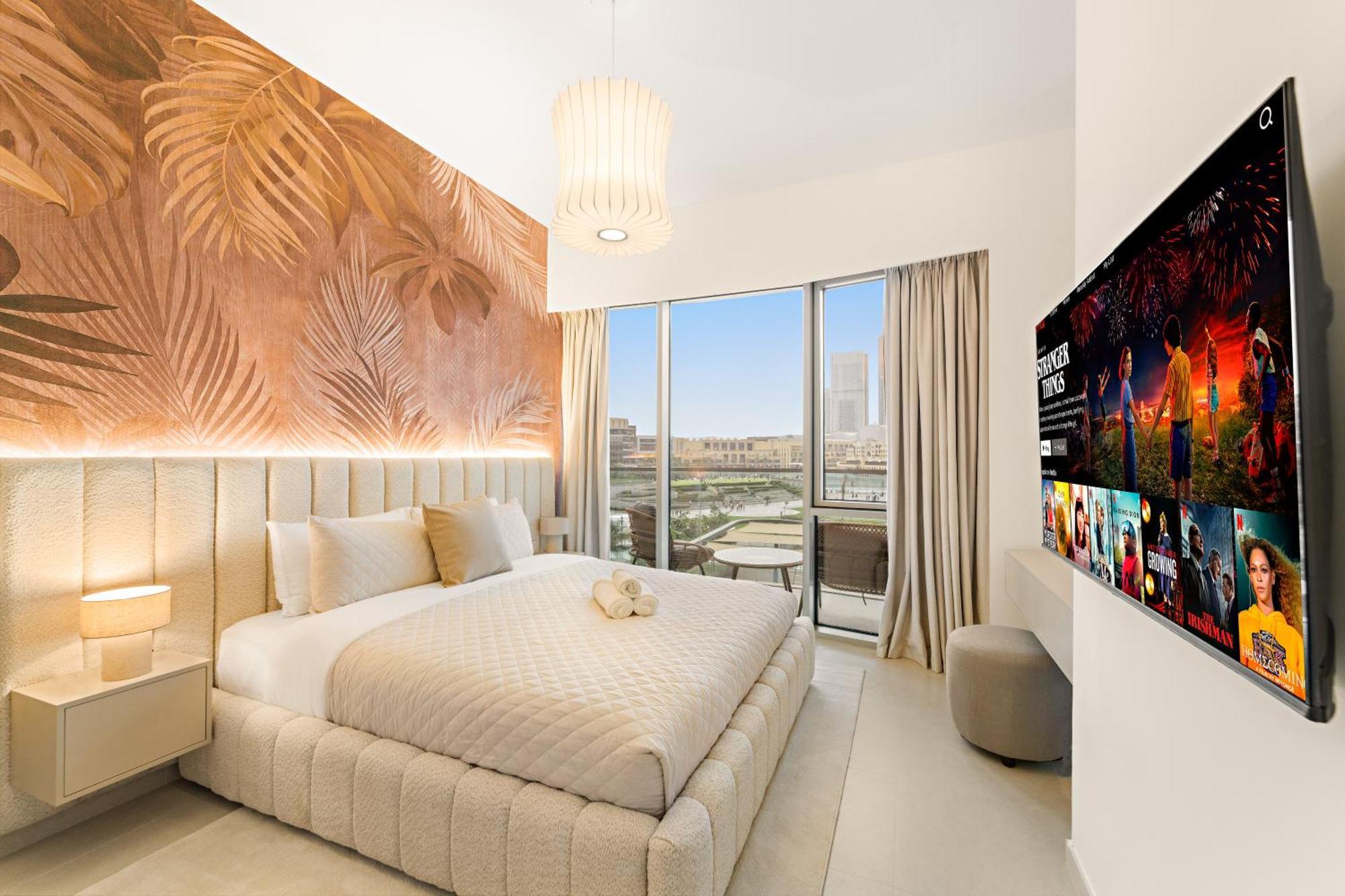Panoramic 2br With Pool & Burj View Next To Mall * Dubai