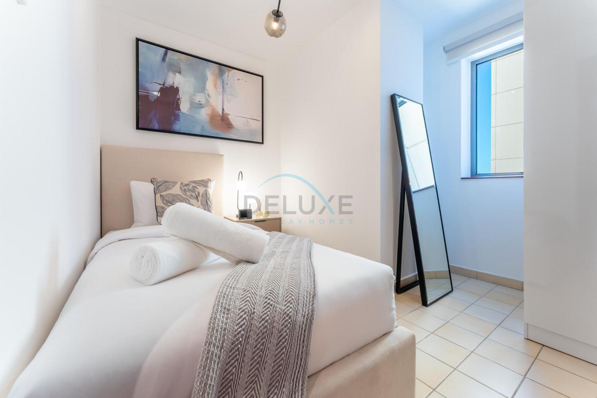 Close To Major Landmarks 3br And Assistant With Marina Views, Rimal 5, Jbr By Deluxe Homes Apartment