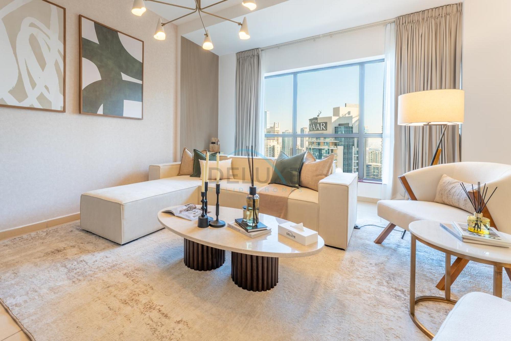 Close To Major Landmarks 3br And Assistant With Marina Views, Rimal 5, Jbr By Deluxe Homes Apartment Dubai