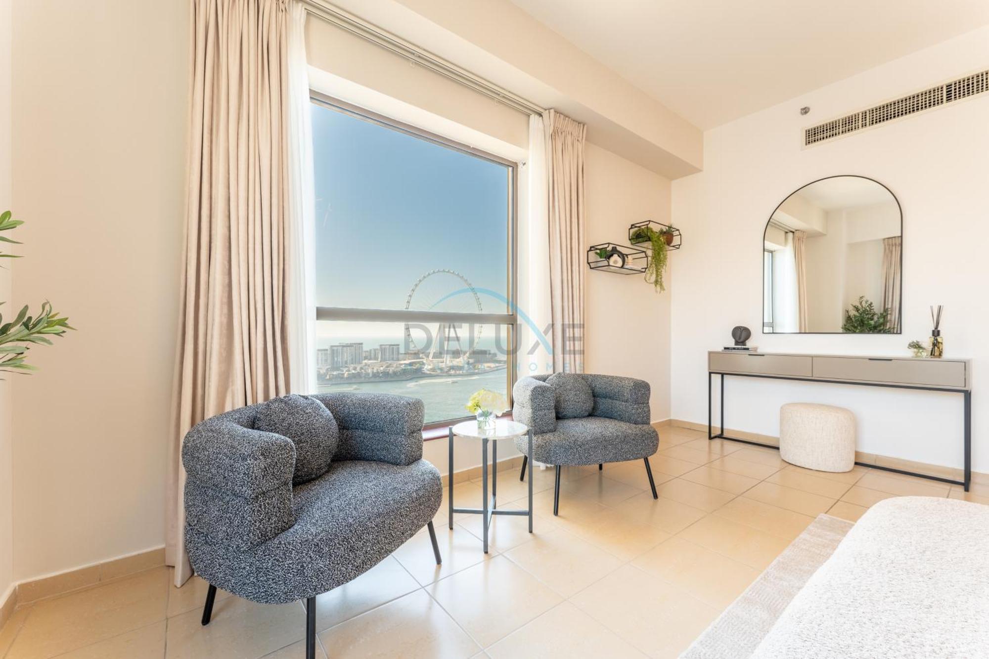 Close To Major Landmarks 3br And Assistant With Marina Views, Rimal 5, Jbr By Deluxe Homes *