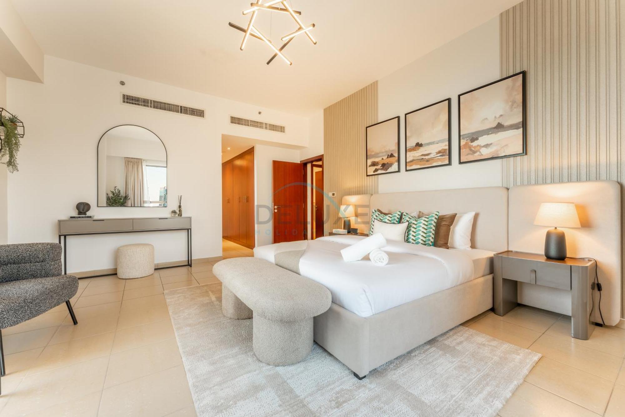 Close To Major Landmarks 3br And Assistant With Marina Views, Rimal 5, Jbr By Deluxe Homes *