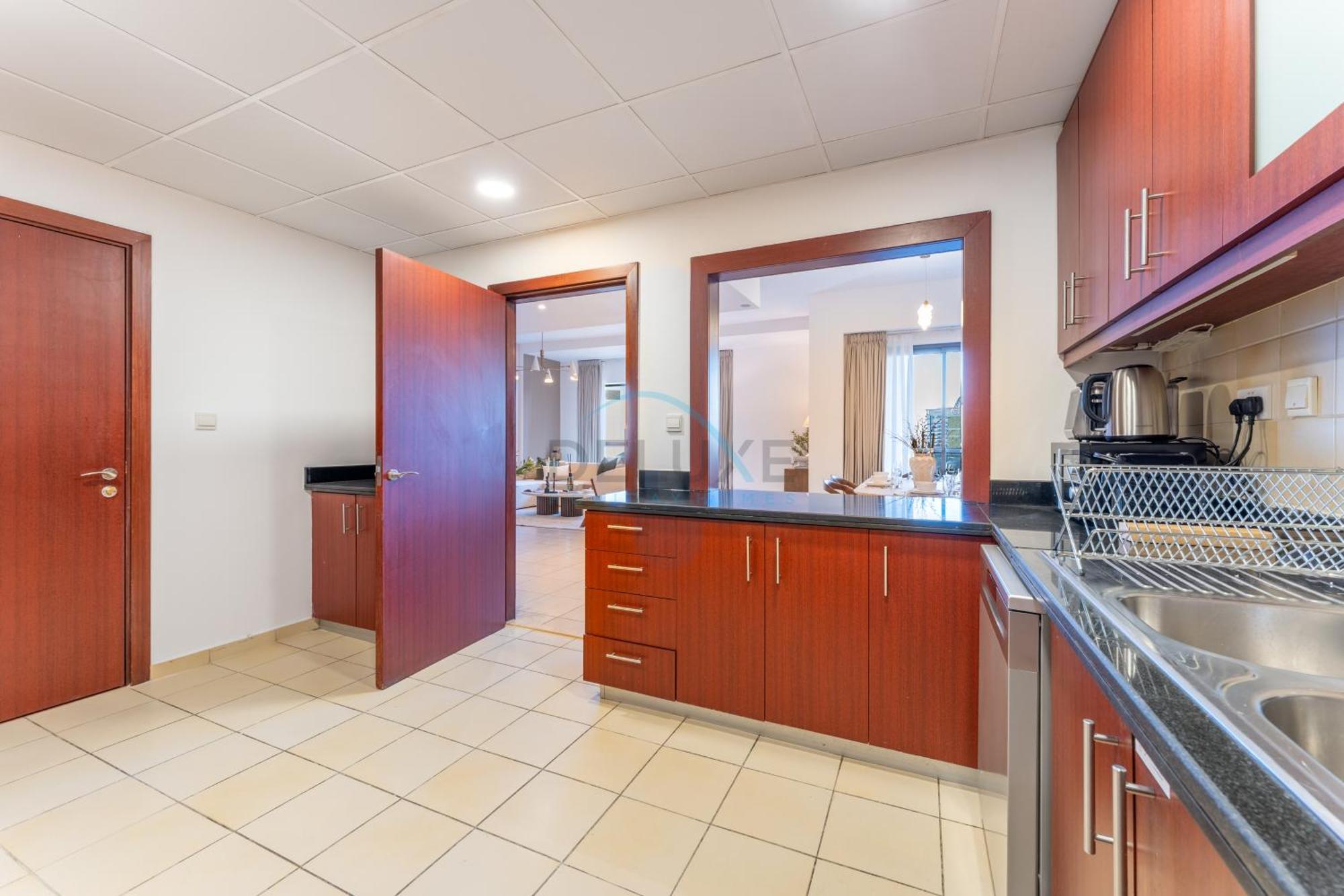 Close To Major Landmarks 3br And Assistant With Marina Views, Rimal 5, Jbr By Deluxe Homes * Dubai