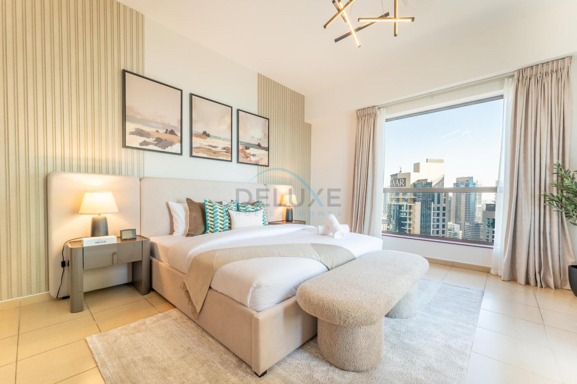 Apartment Close To Major Landmarks 3br And Assistant With Marina Views, Rimal 5, Jbr By Deluxe Homes