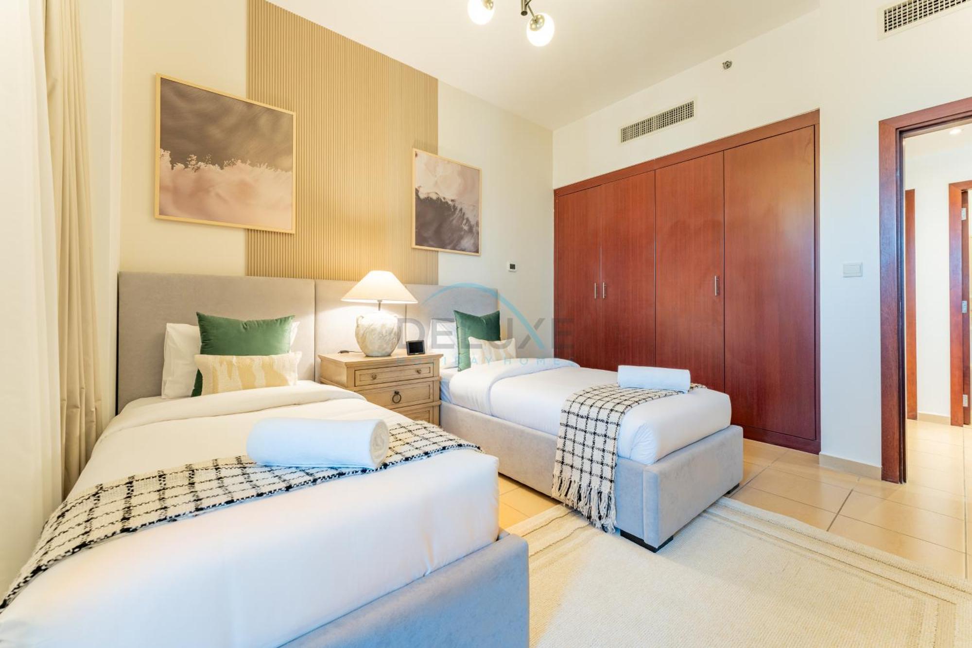 Close To Major Landmarks 3br And Assistant With Marina Views, Rimal 5, Jbr By Deluxe Homes