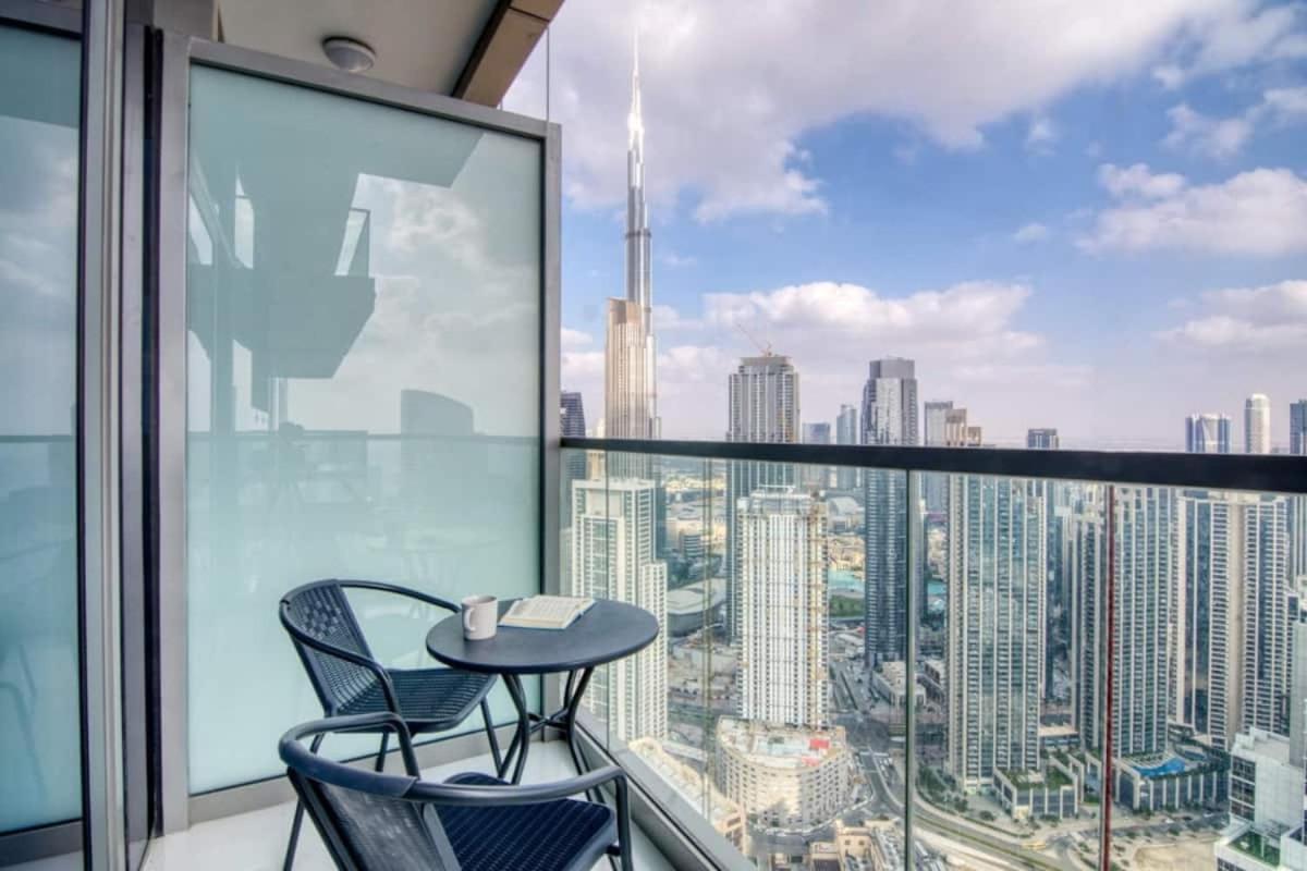 Daire Stunning Burj Views - Highest Infiniti Pool