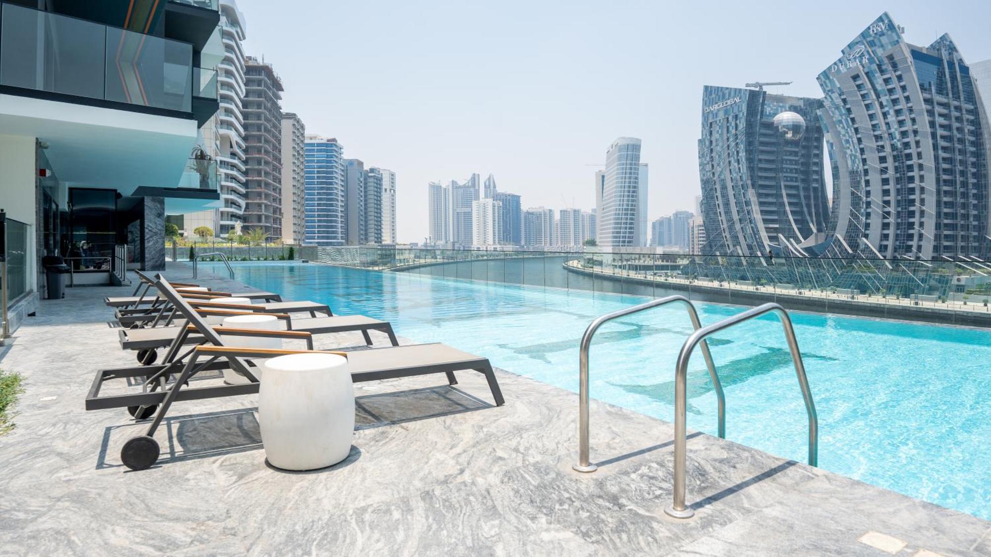 Apartment Keyrock Living - Binghatti Canal Sky Retreat *