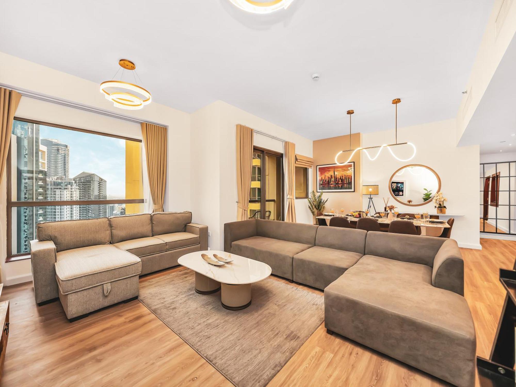 New! Jbr Beachfront With Panoramic Eye Views Apartment Dubai
