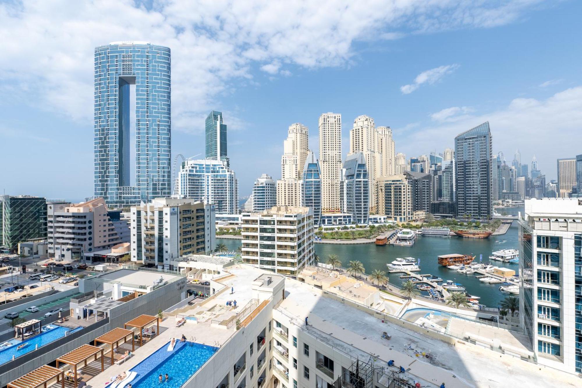 Marina View Haven - Luxurious 3-bedroom In Dec Towers * Dubai