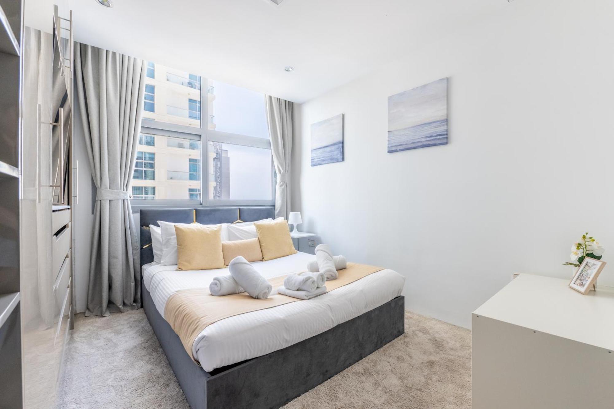 Marina View Haven - Luxurious 3-bedroom In Dec Towers Dubai
