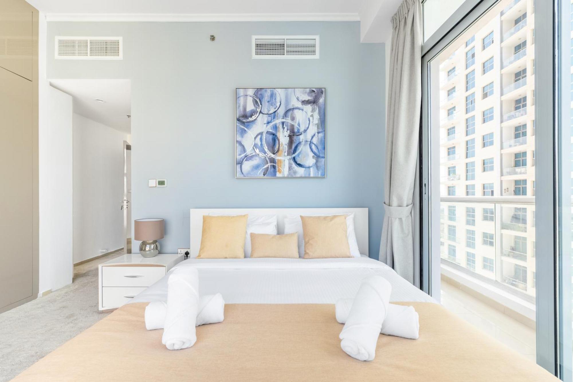 Marina View Haven - Luxurious 3-bedroom In Dec Towers Dubai