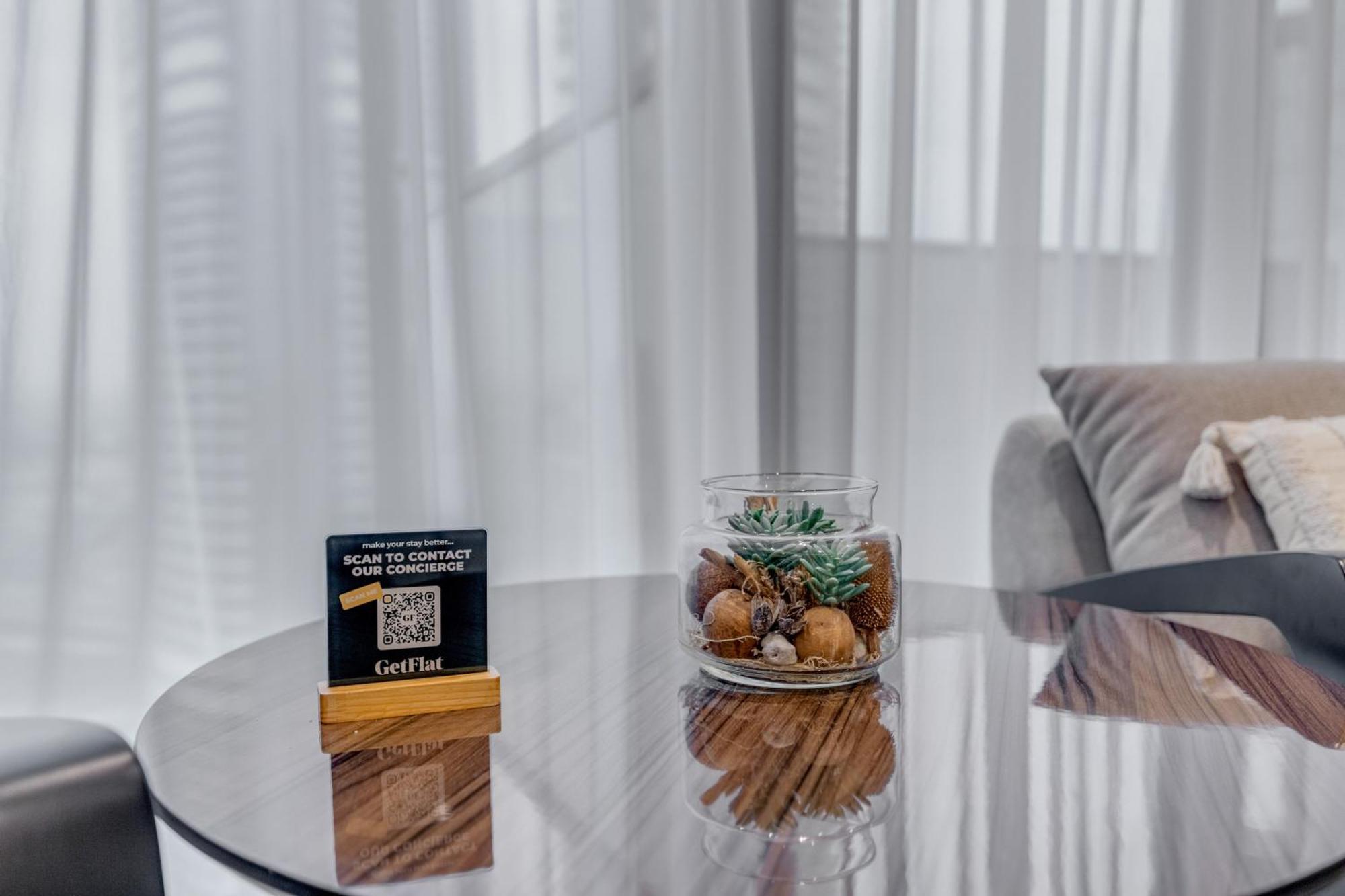 Apartment Ramadan Offer!!! Skyline View 1br, King Bed, Bar & Movie Nights