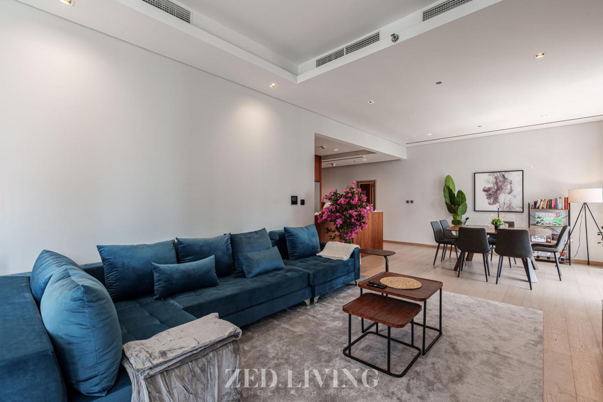 Zed Living - Luxe 2br With Burj Khalifa View - Rp Heights