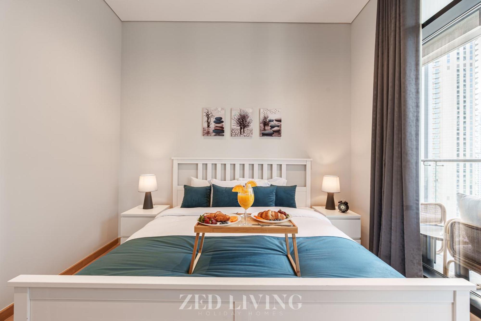 Apartment Zed Living - Luxe 2br With Burj Khalifa View - Rp Heights *