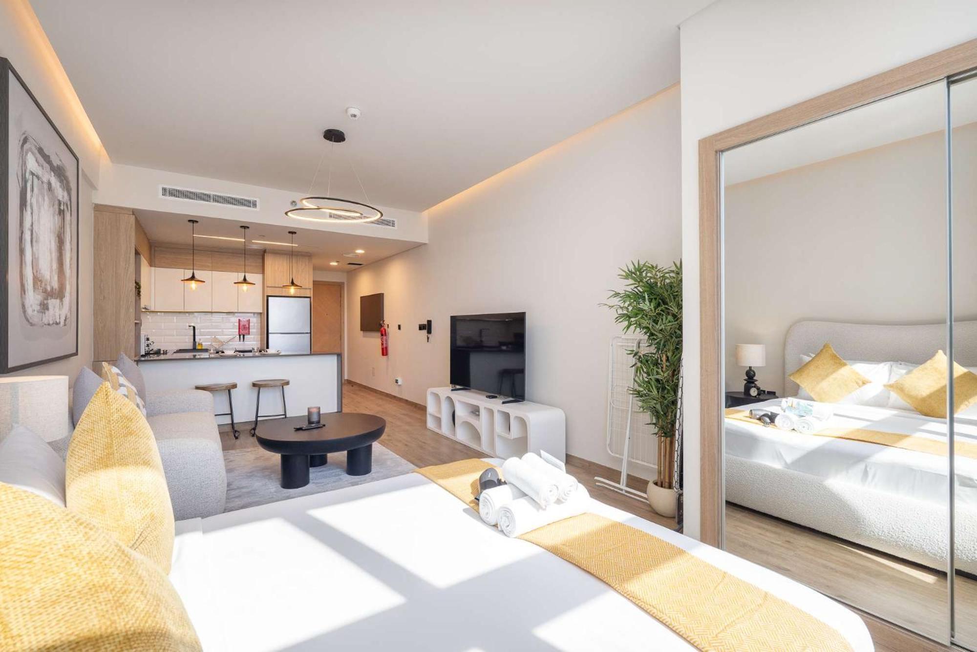 Daire Mesmerizing Located In The Center Of Jvc Dubai