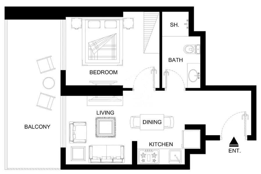 Modern And Cozy 1br In Business Bay * Dubai