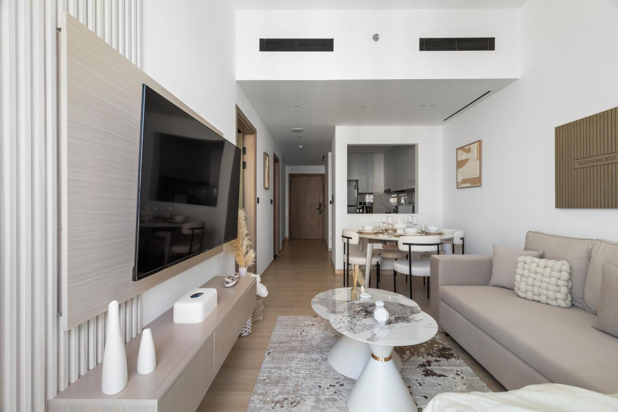 Modern 1br - Jvc - Wifi - Pool - Gym Apartment Dubai