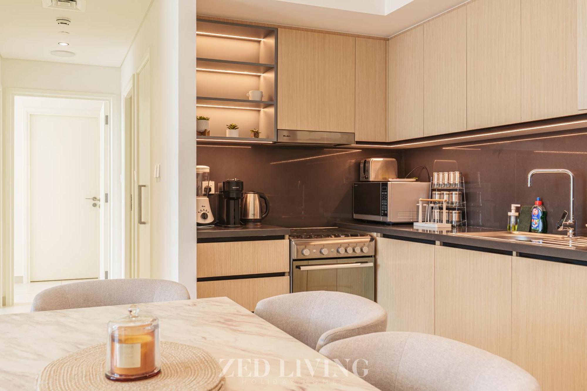 Burj Crown - Spectacular 2 Bedroom Next To Burj Khalifa - Zed Living Apartment *