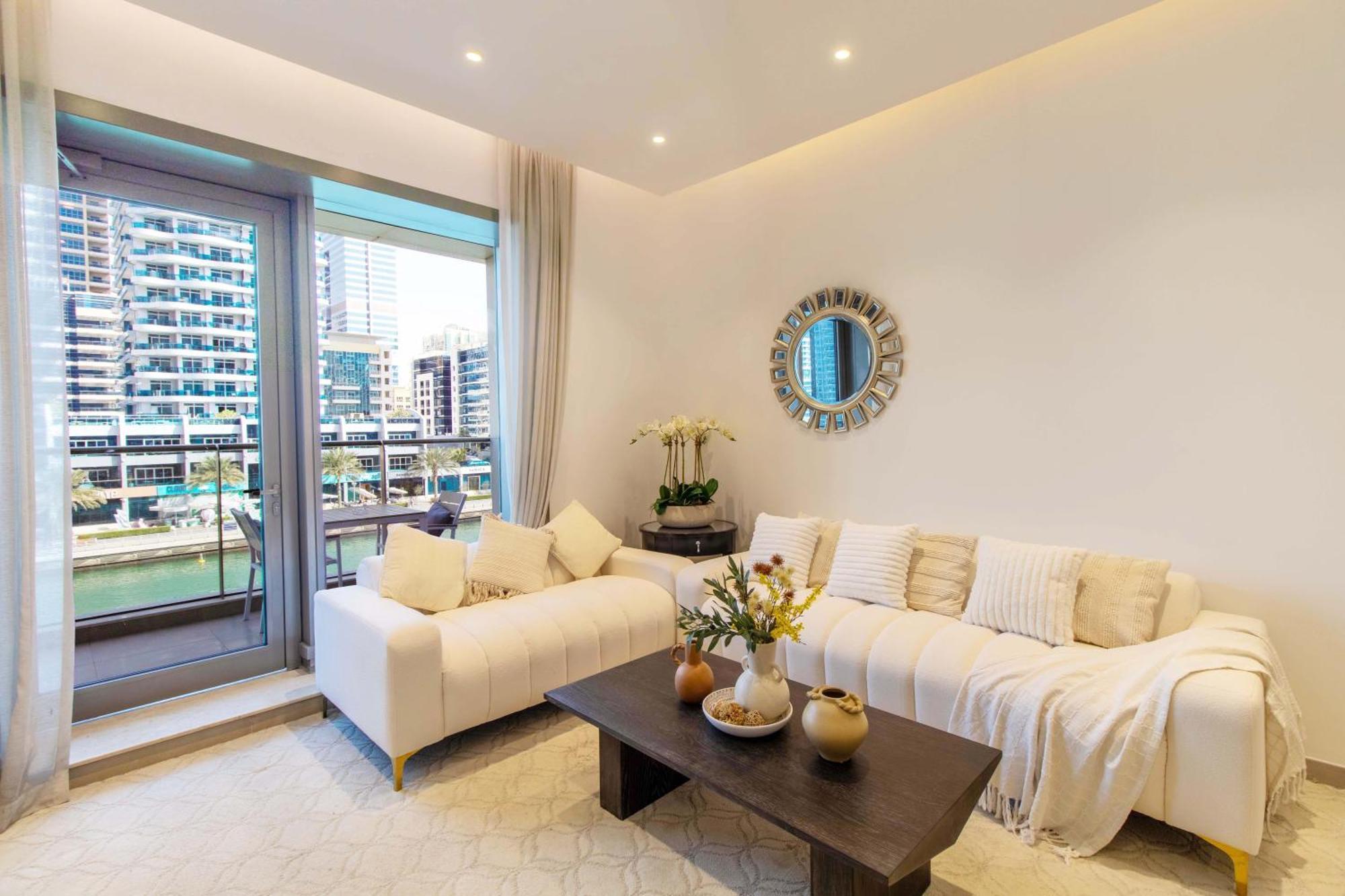 Apartment Luxurious 2bed In Sparkle Tower-marina View *