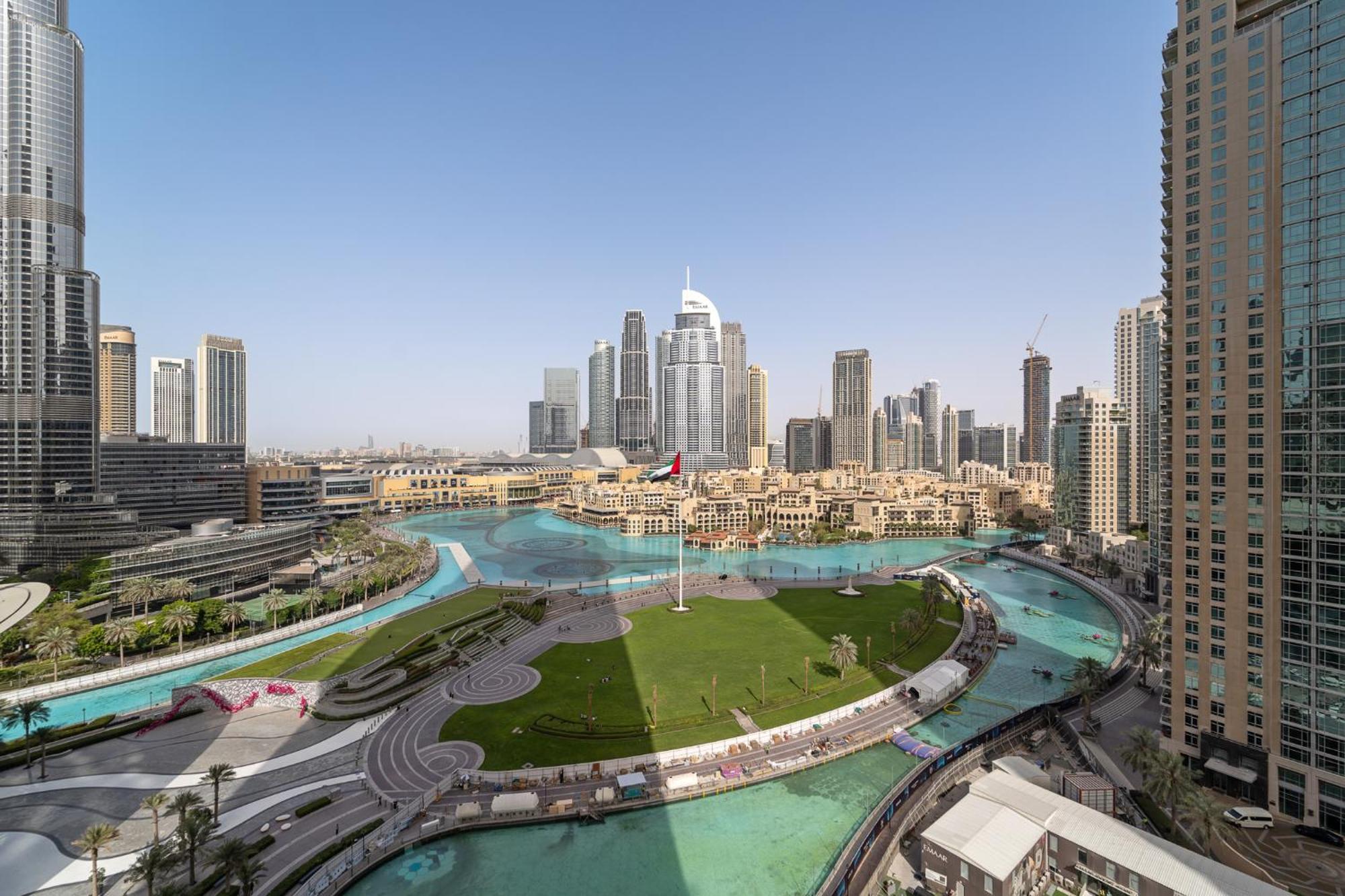 Luxurious 2br With Full Burj Khalifa And Fountain View Apartamento Dubai