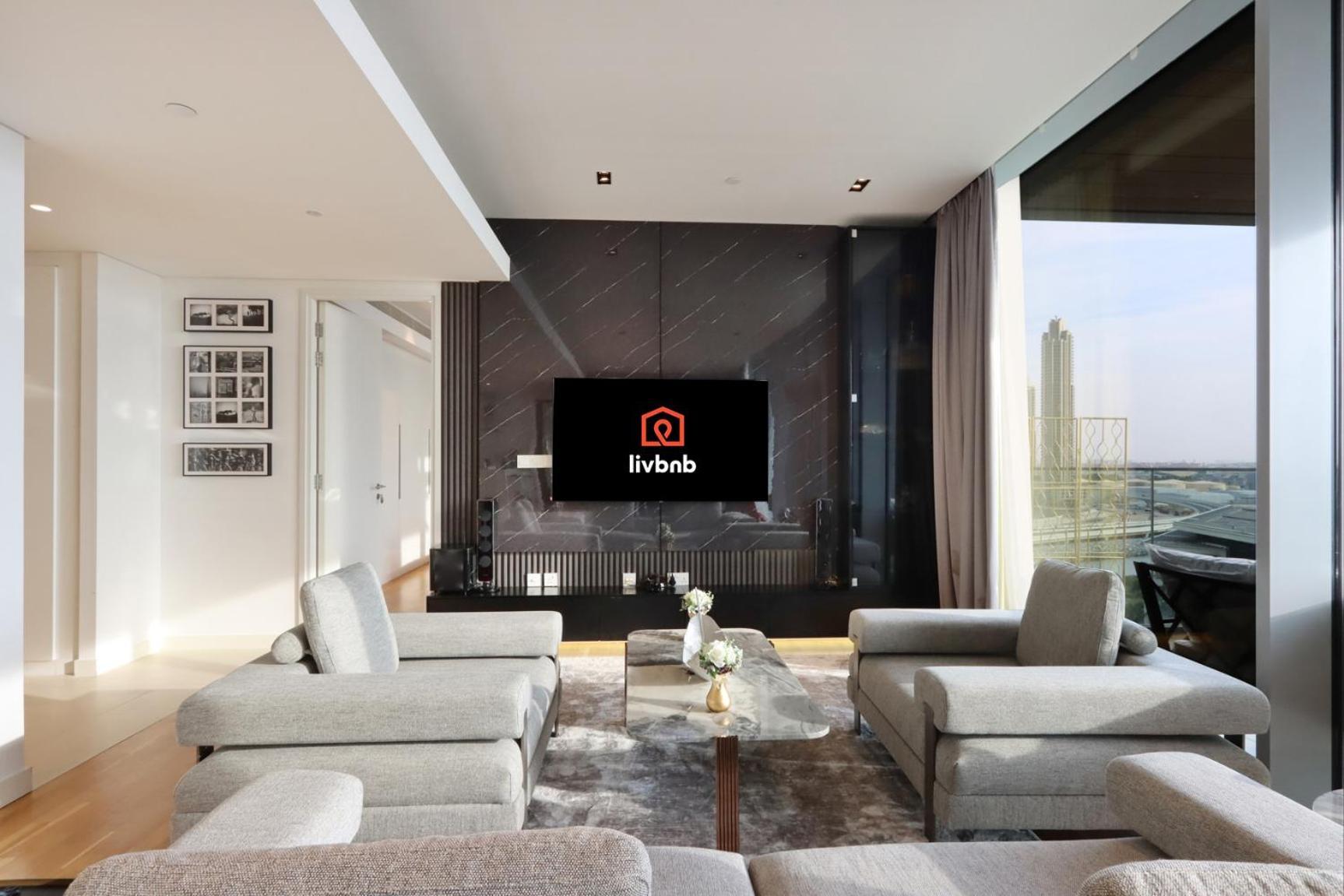 Luxurious 2 Bedroom In Bluewater W/sea View By Livbnb Apartment Dubai