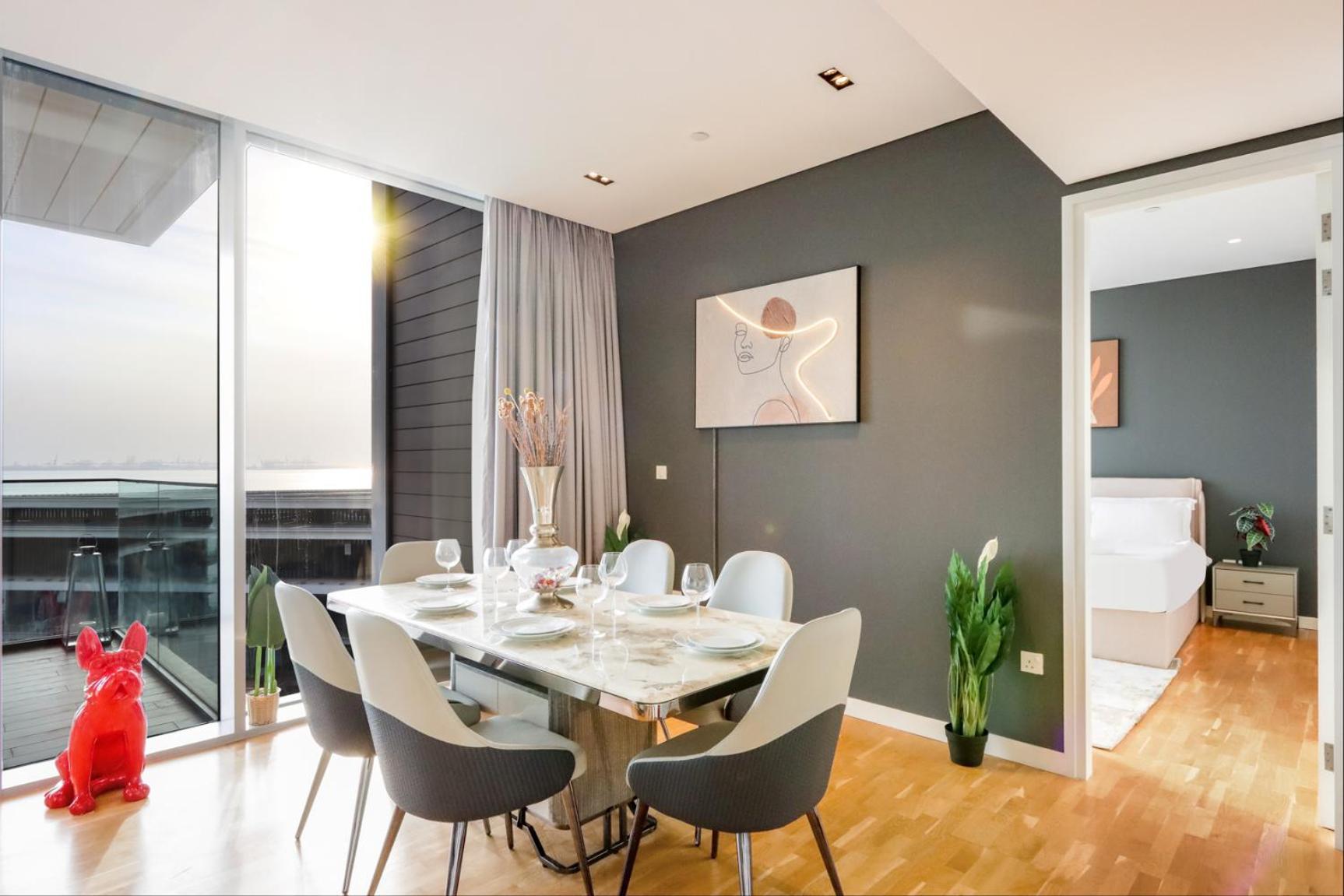 Luxurious 2 Bedroom In Bluewater W/sea View By Livbnb Dubai