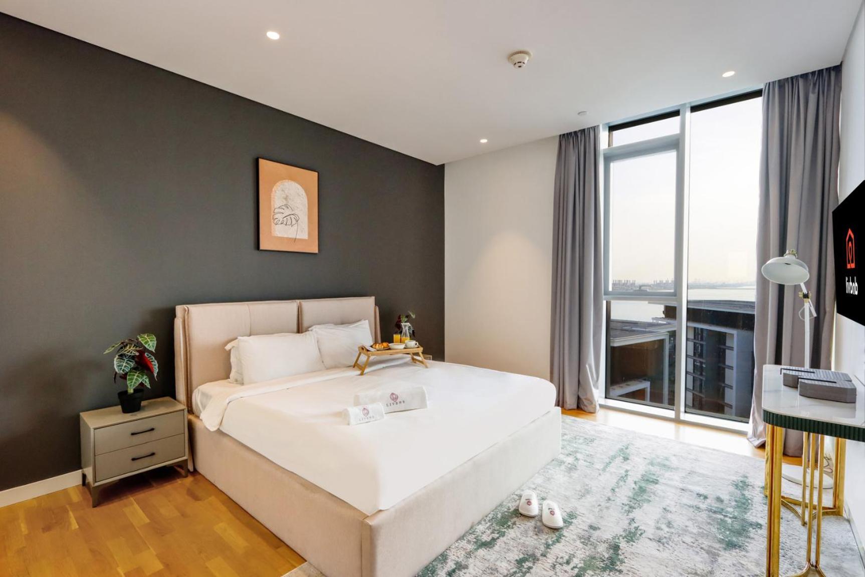 Luxurious 2 Bedroom In Bluewater W/sea View By Livbnb Apartment *