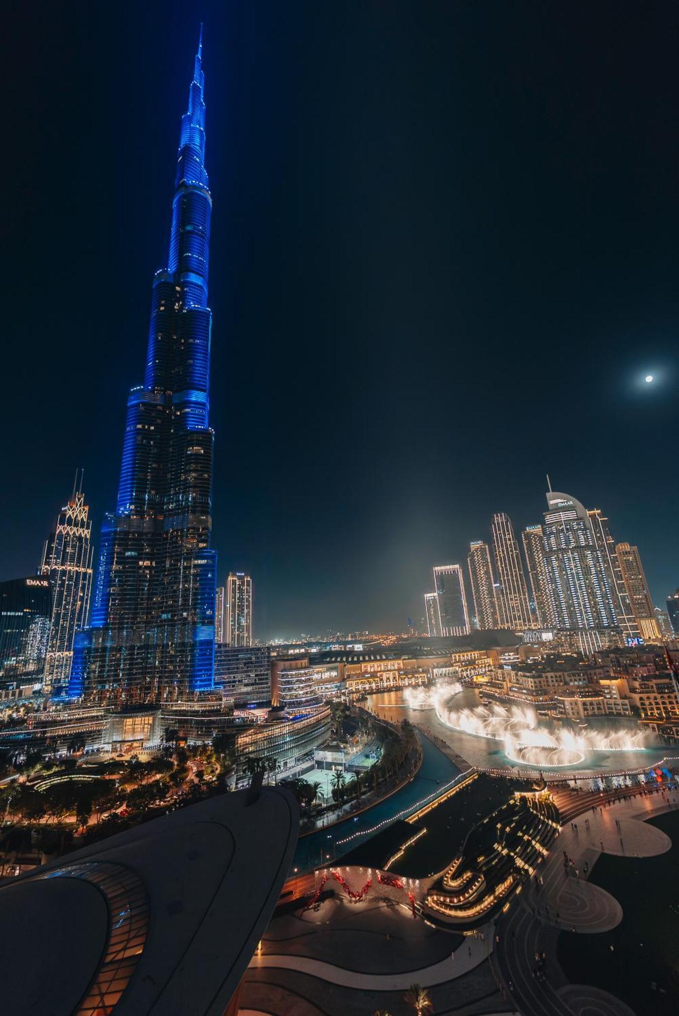 Stylish 2-bedroom Luxury In Downtown With Burj Khalifa & Fountain Views Apartamento