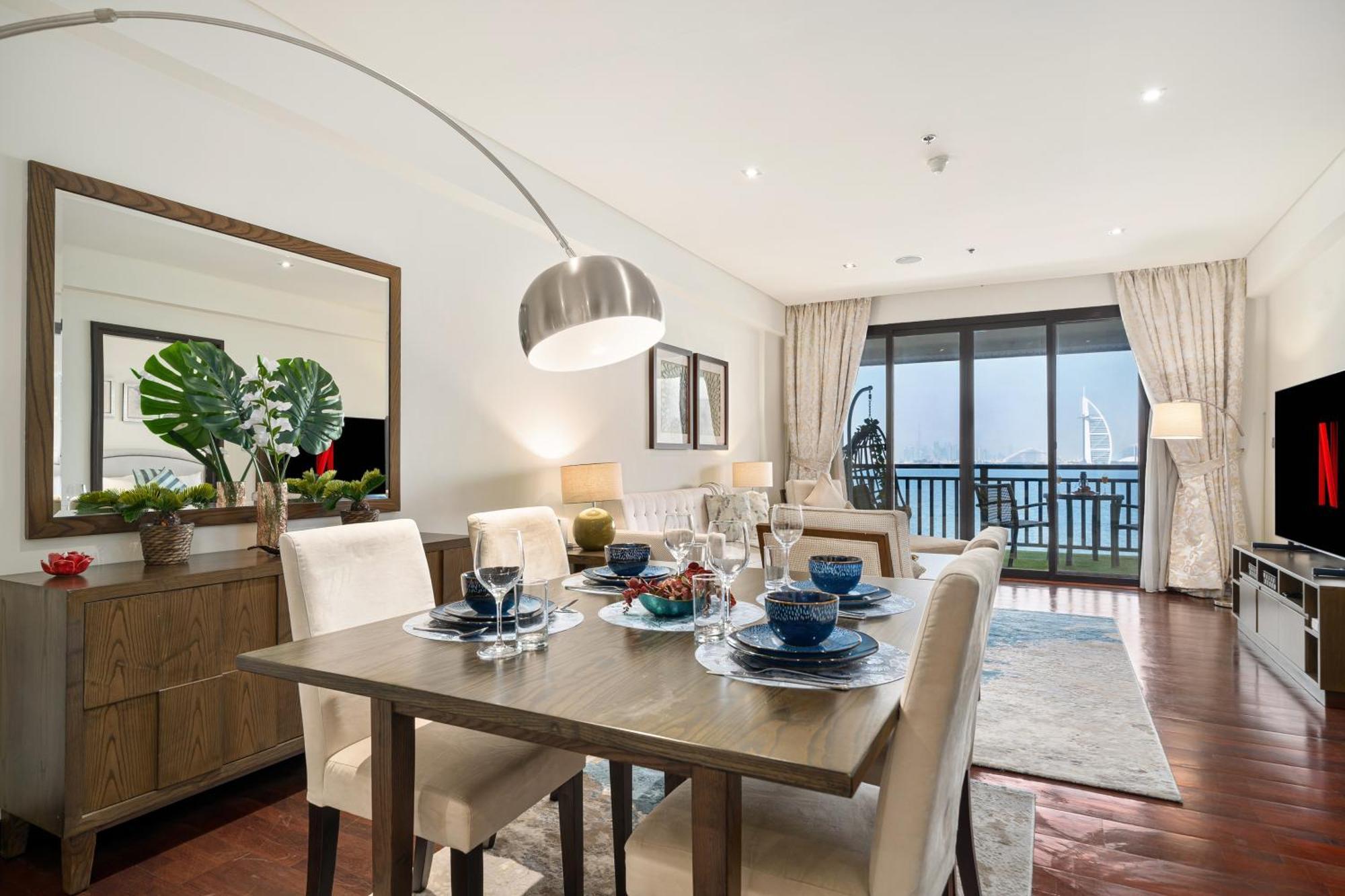 Apartment Luxury In Anantara With Stunning Burj Alarab & Sea Views *