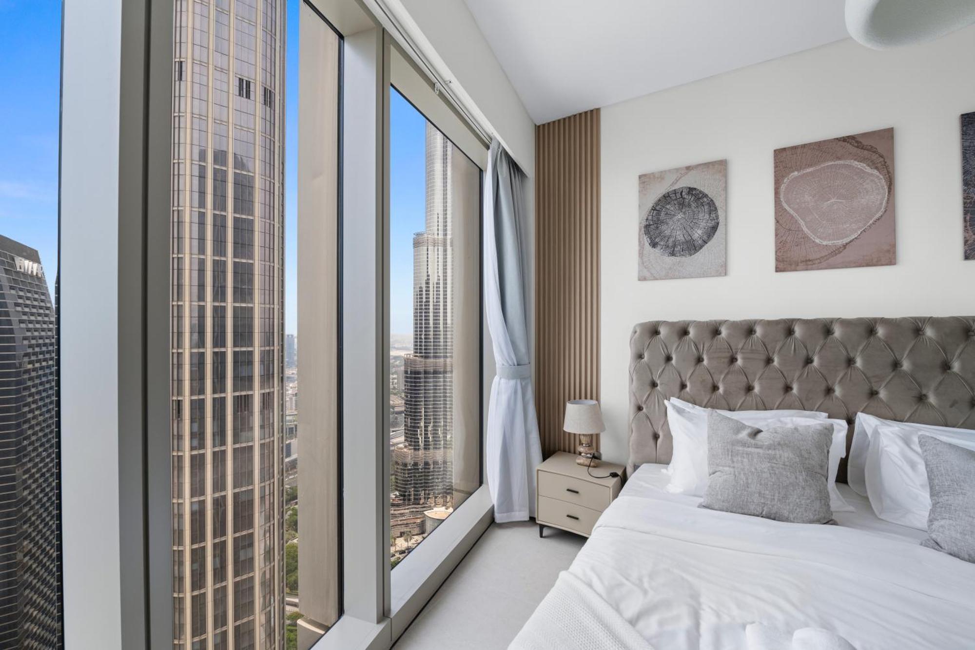 Grande Signature By Emaar - New Luxury 2br W Panoramic Burj Khalifa & Fountain Show Views Apartamento *