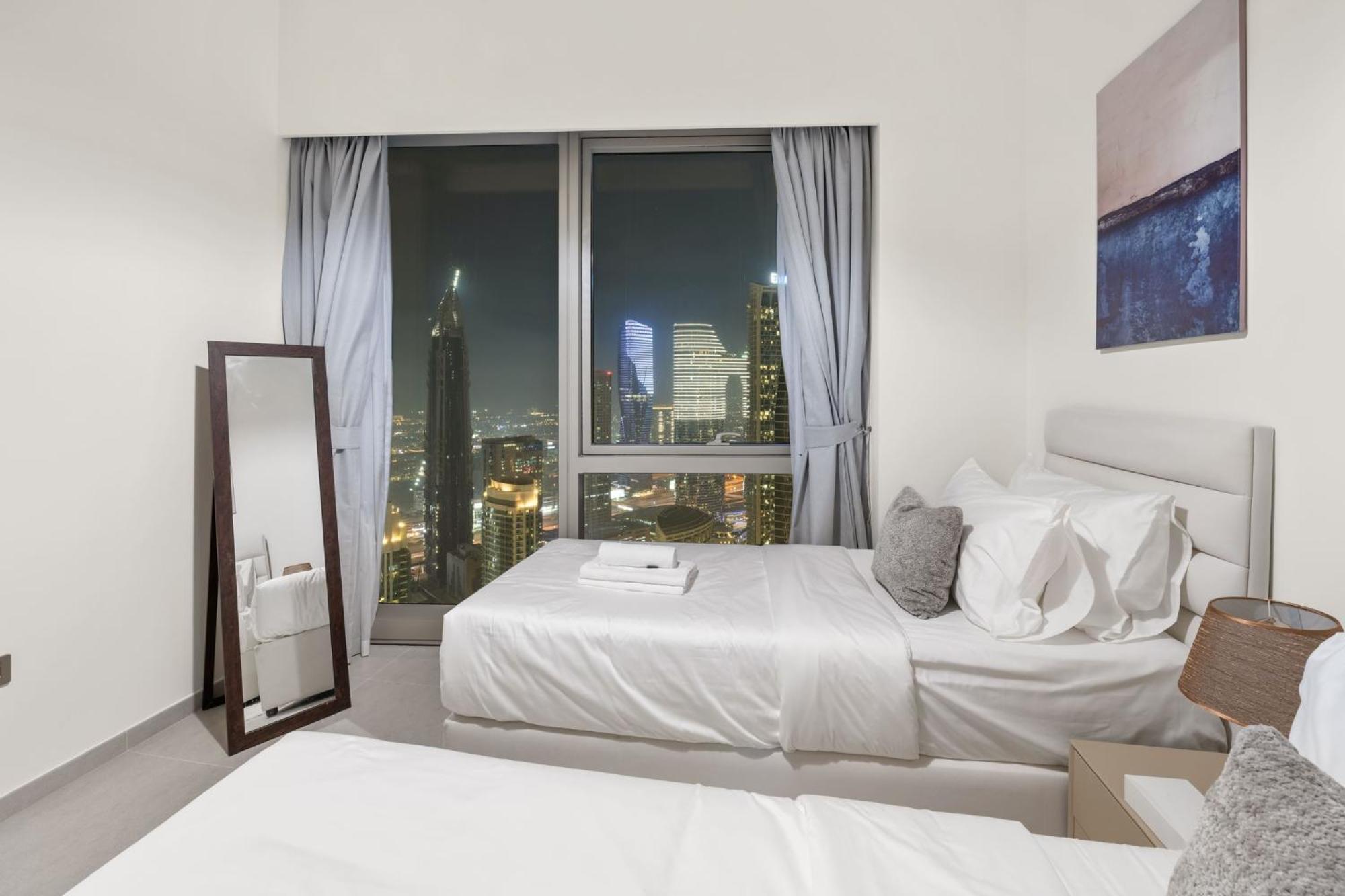 Apartamento Grande Signature By Emaar - New Luxury 2br W Panoramic Burj Khalifa & Fountain Show Views