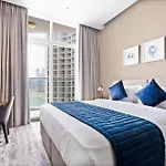 Aliving Stylish Studio At Damac Prive With Balcony And Partial Burj Khalifa View-1315