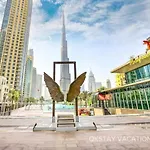 5 Min Walk To Burj Khalifa 2Bhk Luxury Downtown Burj Haven