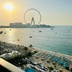 La Vie - 2 Bedroom Beachfront Full Sea View Apartment In Jbr