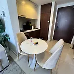 Chic 1-Bedroom Retreat With Stunning Canal View Near Burj Khalifa & Business Bay