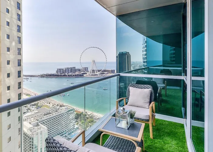 Al Fattan I Sea View I Luxury Jbr I Free 5 Star Beach Resorts Access!