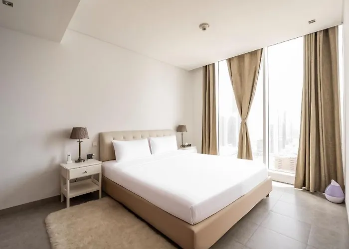 Guest Ready - Luxury One Bedroom Apartment Difc Burj Khalifa View