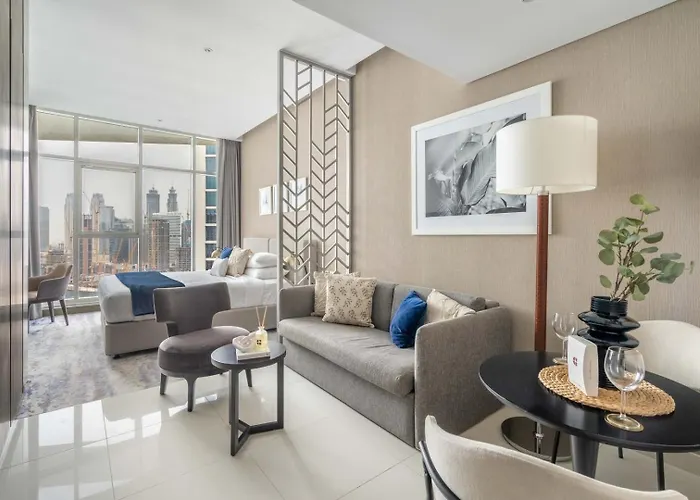 Guestready - Stylish Studio With Dubai Canal View
