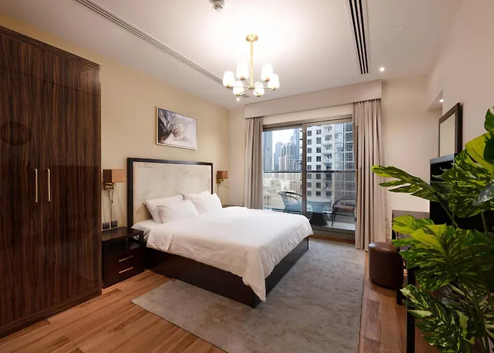 Luxurious 1Br In Elite With Burj Khalifa View