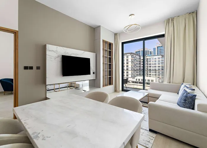 Elegant 1 Bedroom In Arjan With Pool Gym Game Room