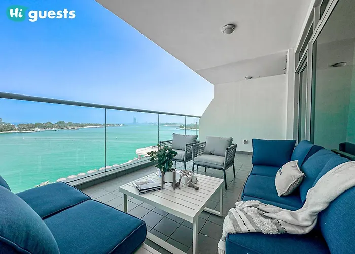 Higuests - Premier Beachfront Stylish 2Br Apt Plus Maid Room