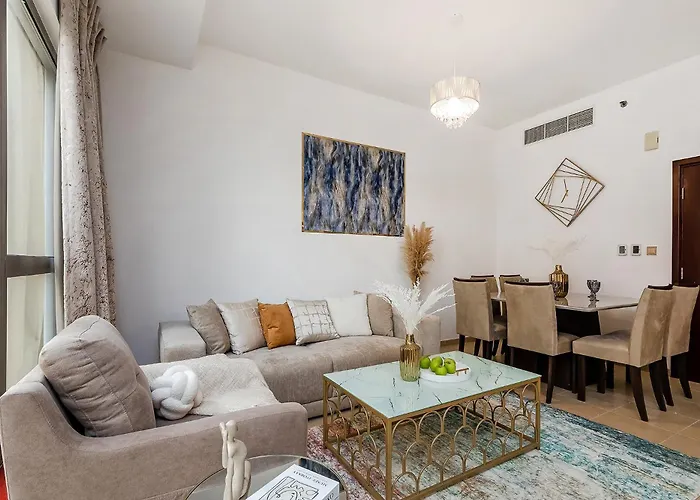 Beautiful 2Br Beach 2 Min Amwaj Jbr