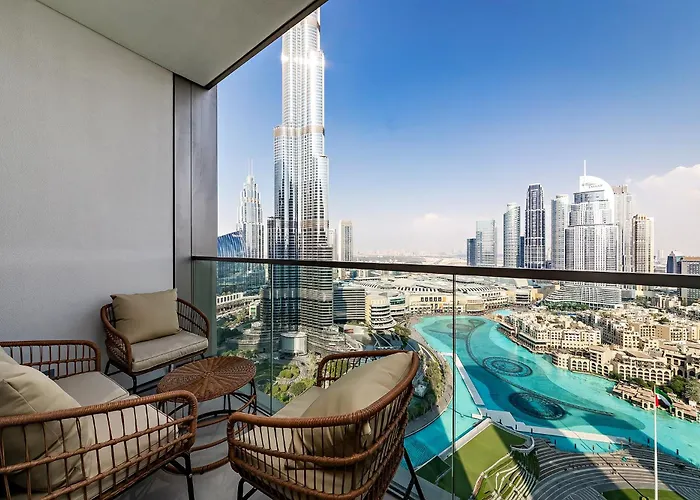 Prime Burj Khalifa&Fountain Views 2 Bdr Apartment