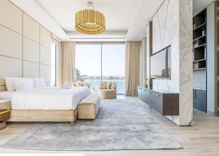 Ultra Luxury 6Br Palm Villa Private Pool Beach