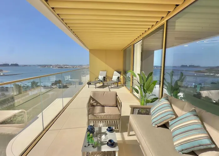 2Br Grand Bleu T1 With Palm View Emaar Beach Front By Vibel