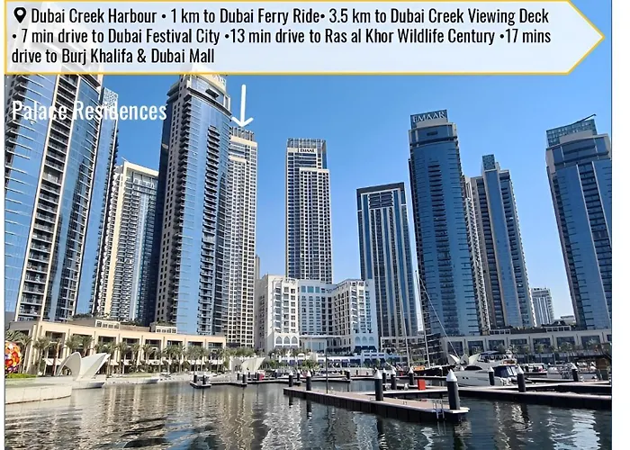 Palace Residence Dubai Creek Harbour 1 Bd Apt