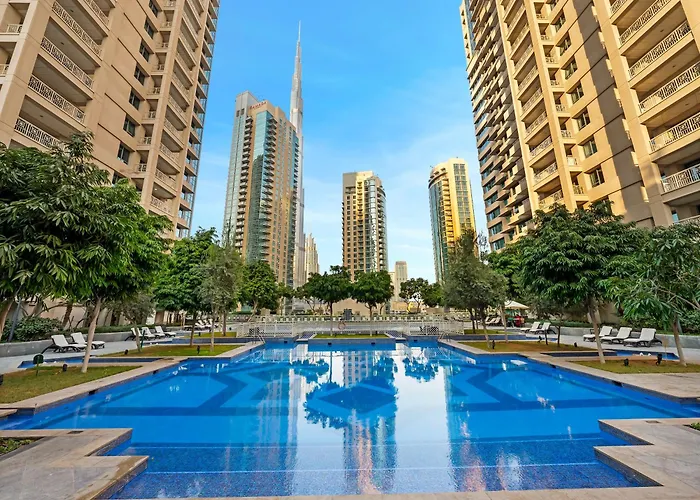 Royal Vista At 29 Boulevard - Dubai City & Burj Khalifa Views - Brand New Luxury 2Br Apartment