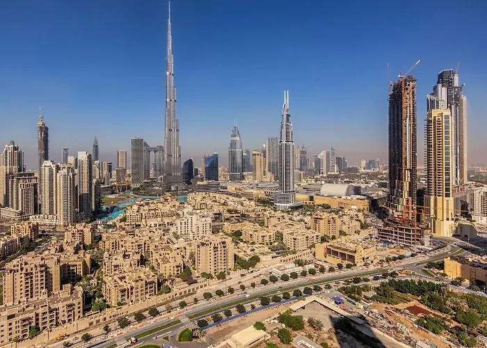 Nasma Luxury Stays - Fantastic Burj Khalifa View From This Fancy Condo