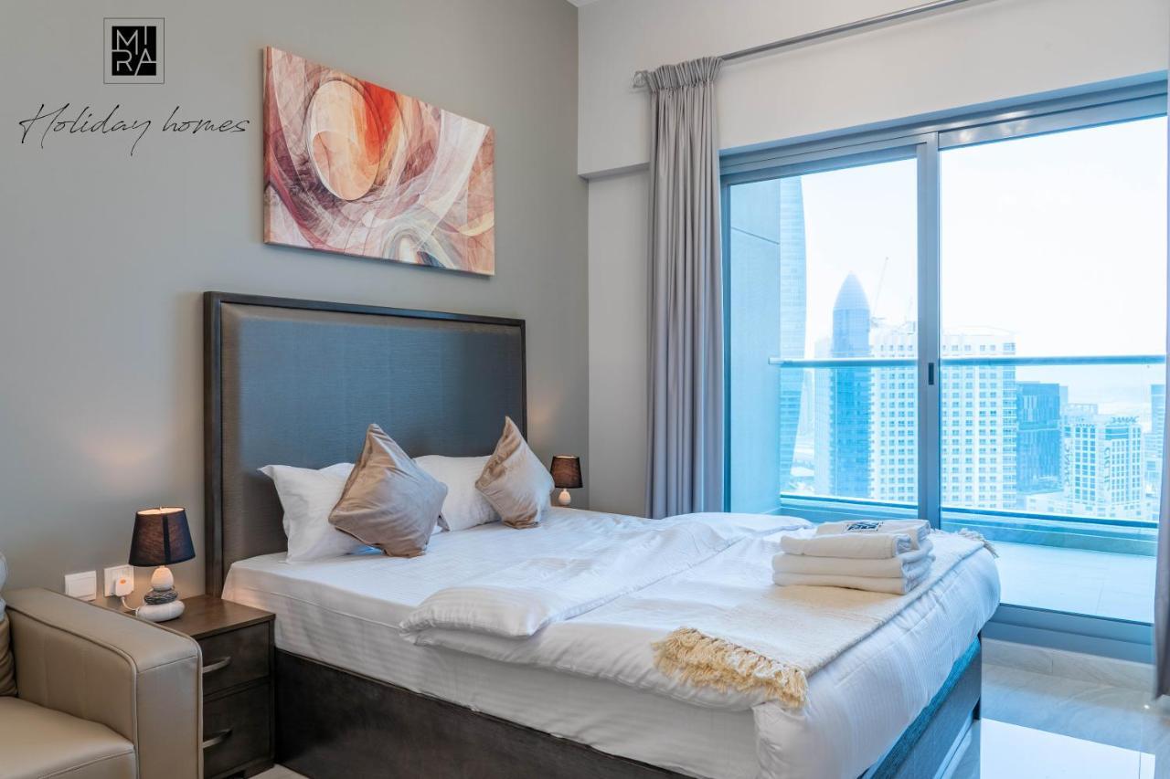 Daire Mira Holiday Homes - Studio With Burj Khalifa View - Elite Business Bay Dubai