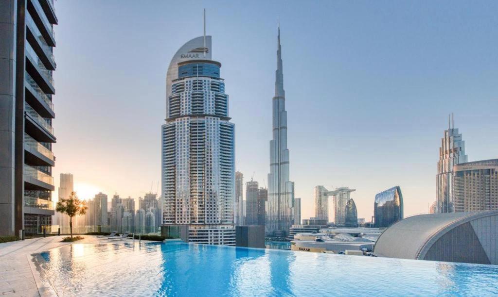 Daire Burj Khalifa View, 3 Bedroom In Boulevard Point, Connected To Mall